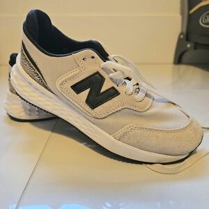 New Balance Beige & Black Women's Sneaker